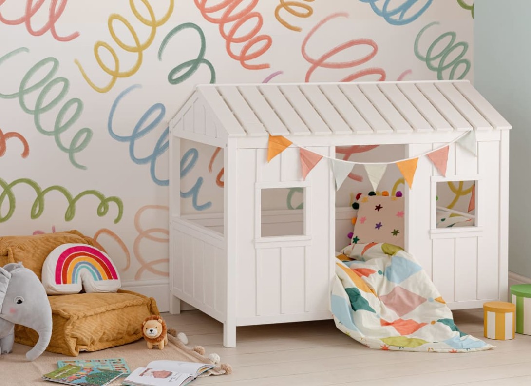 Hovia CH5112MU07W Slinky - mural dla dzieci w kolorowe spirale