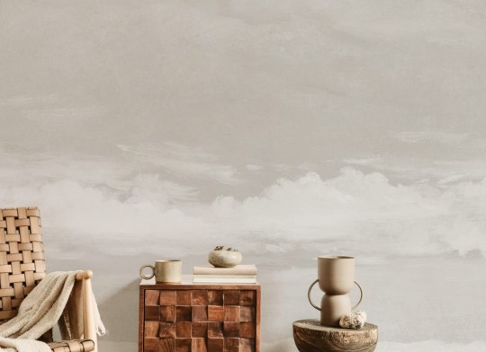 Hovia LA0358NE04W Sunset Neutral - mural w pejzaż nieba