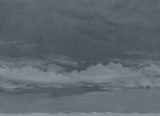 Hovia LA0359DA04W Sunset Navy - mural w pejzaż nieba