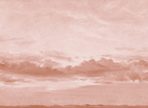 Hovia LA0360PI04W Sunset Pink - mural w pejzaż nieba