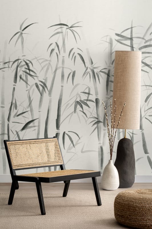 Hovia FO0100GE05W Bamboo Garden - mural w ogród bambusowy