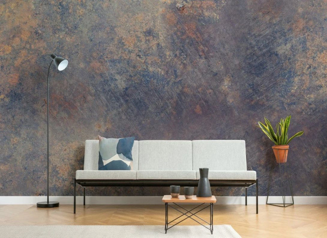 Hovia ME0014BR30W Corrode - mural imitujący postarzany metal