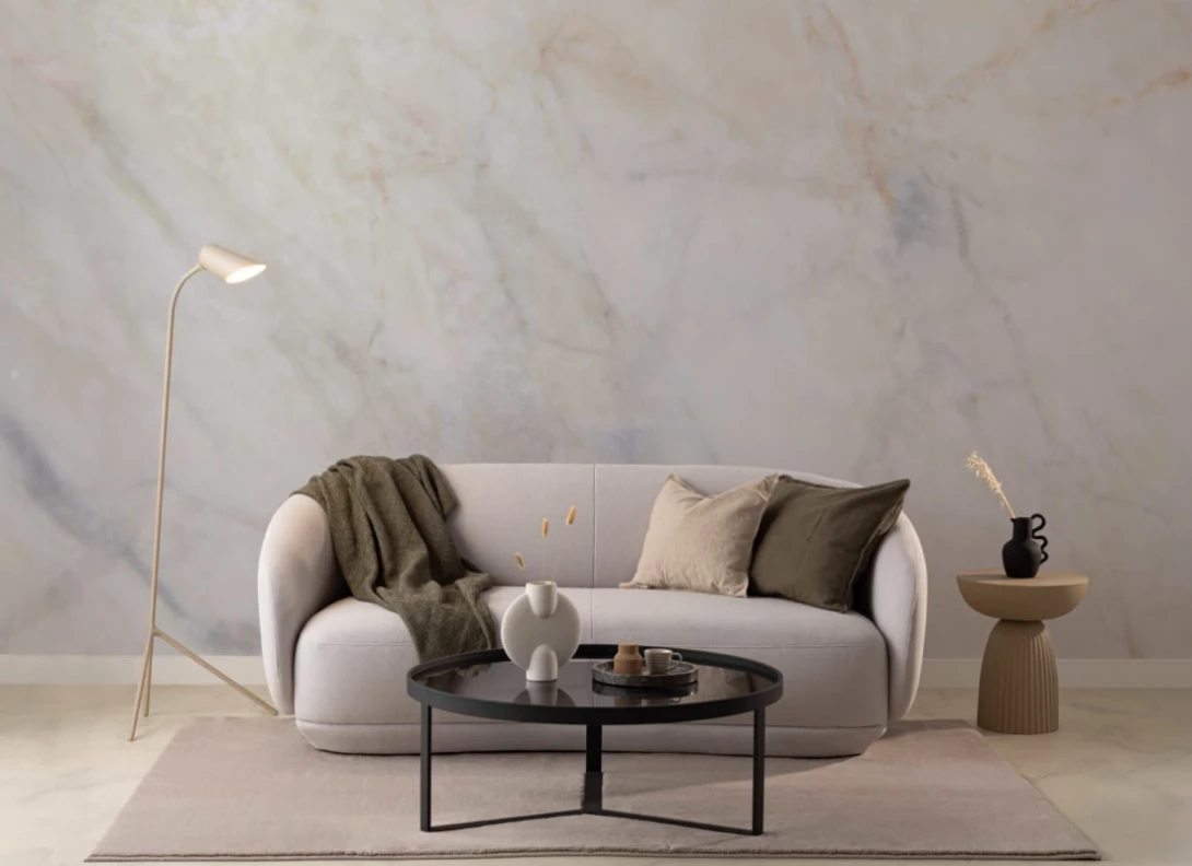 Hovia MA0037NE30W Elgin - mural imitujący marmur