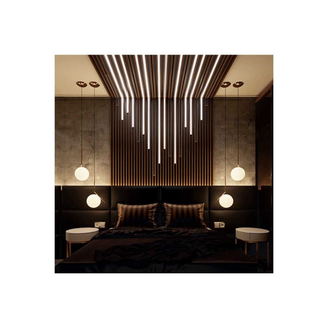 Lampa liniowa do lameli ściennych Lameo LED Standard