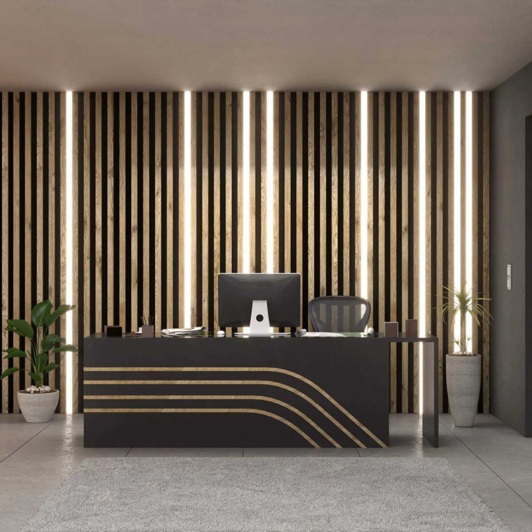 Lampa liniowa do lameli ściennych Lameo LED Standard