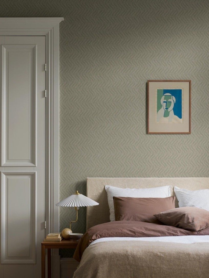 Boras Tapeter 7772 Adorn Little Fern Green – tapeta w falujące liście paproci