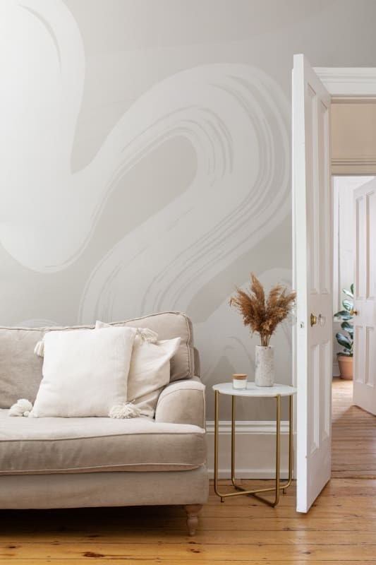 Hovia AB0328NE04W Ink Flow Neutral - mural w abstrakcyjny wzór
