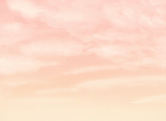 Hovia LA0028PI04W Altocumulus Sunset - mural w akwarelowy pejzaż nieba