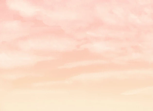 Hovia LA0028PI04W Altocumulus Sunset - mural w akwarelowy pejzaż nieba