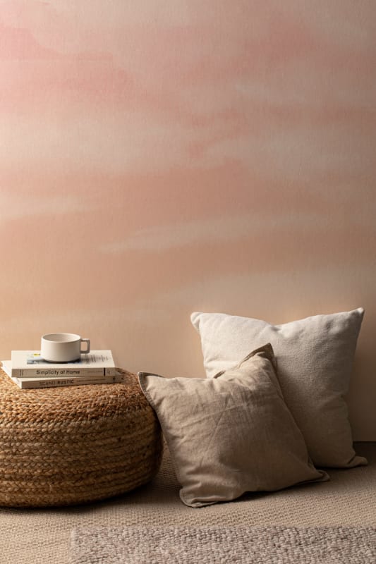 Hovia LA0028PI04W Altocumulus Sunset - mural w akwarelowy pejzaż nieba