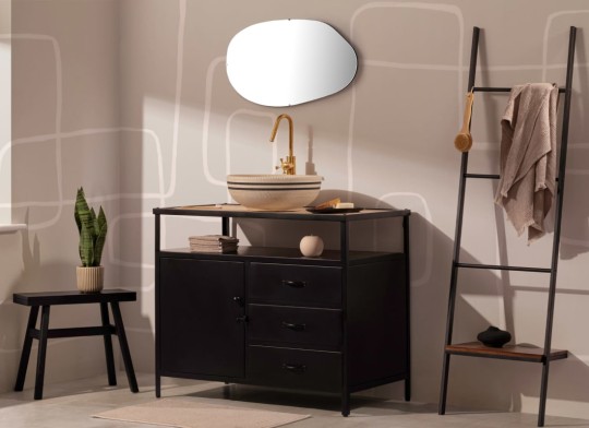 Hovia AB0128NE04W Hypnotic Neutral - mural w abstrakcyjny wzór liniowy