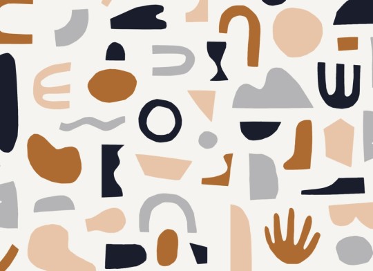 Hovia AB0016PA03W Jagged - mural w abstrakcyjne kształty