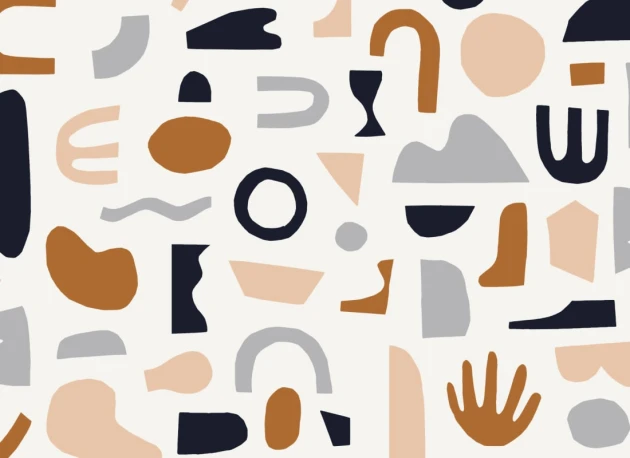 Hovia AB0016PA03W Jagged - mural w abstrakcyjne kształty