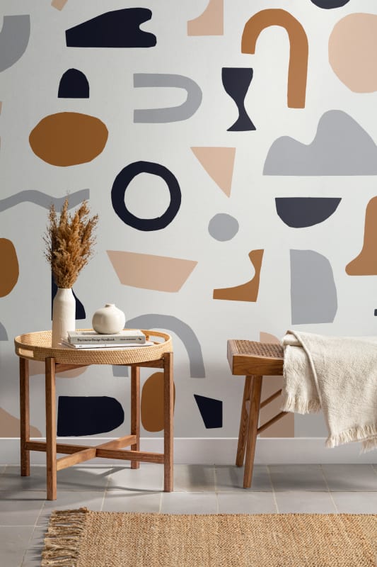 Hovia AB0016PA03W Jagged - mural w abstrakcyjne kształty