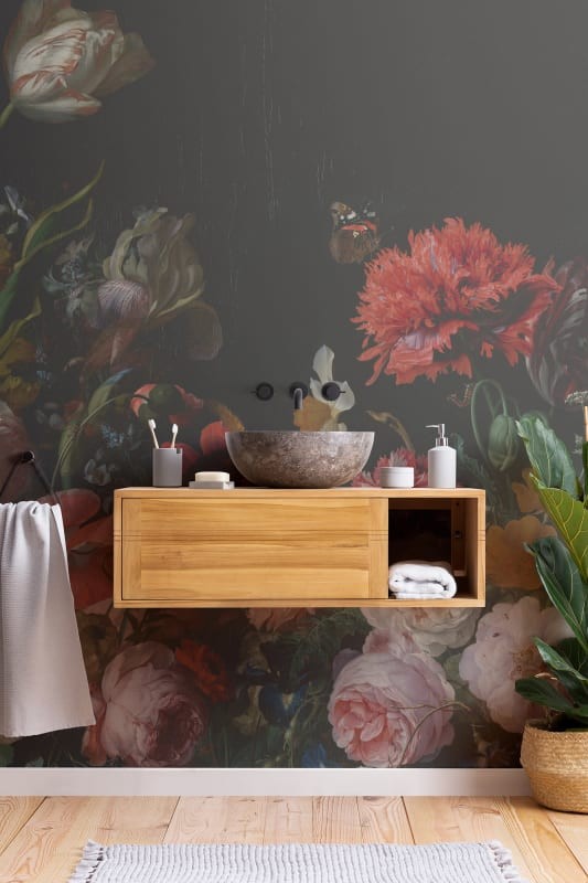 Hovia AR0045DA03W Cornelia - mural w realistyczne kwiaty