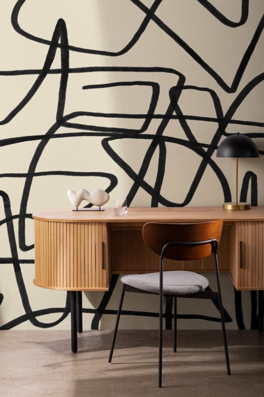 Hovia AB0004BL03W Release - mural w abstrakcyjny wzór