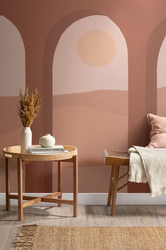 Hovia LA0035NE03W Kalahari - mural w łuki i pustynny krajobraz