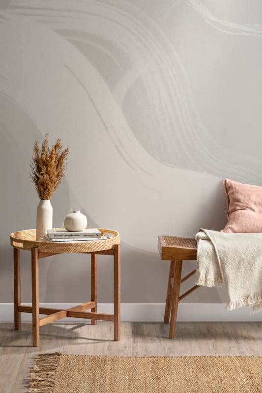 Hovia AB0322NE04W Brush Neutral - mural w abstrakcyjne linie