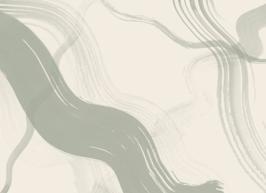 Hovia AB0323GR04W Brush Sage Green - mural w abstrakcyjne linie