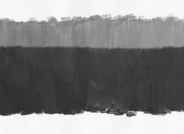 Hovia AB0058GE02W Altitude Grey - mural w abstrakcyjny wzór