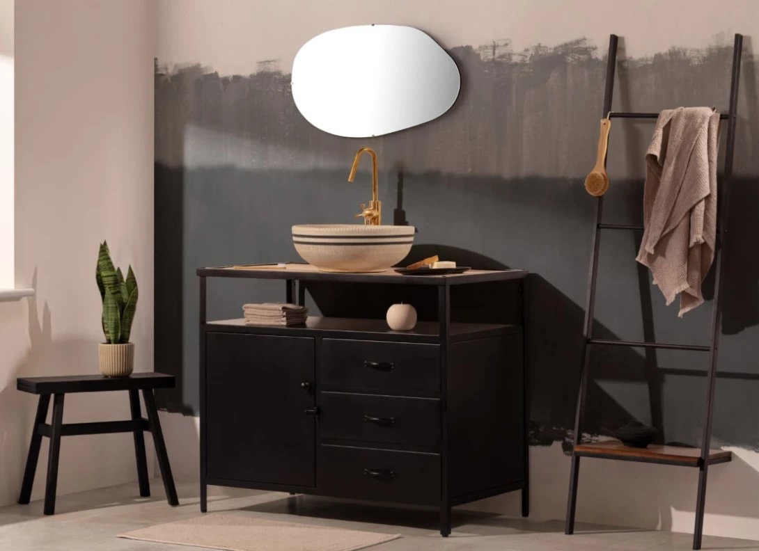 Hovia AB0058GE02W Altitude Grey - mural w abstrakcyjny wzór