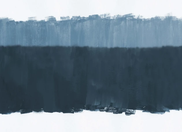 Hovia AB0060BU02W Altitude Blue - mural w abstrakcyjny wzór