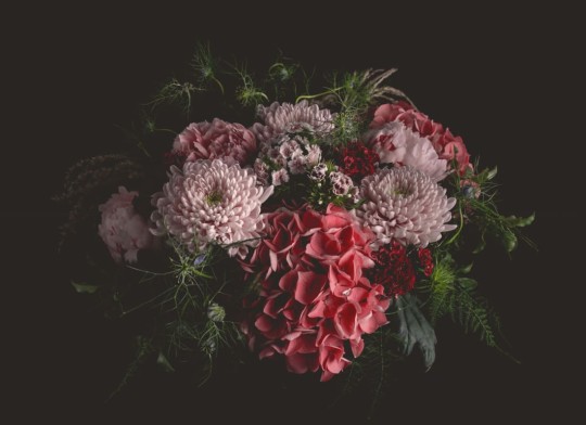 Hovia FL0063PI04W Aria - mural w bukiet kwiatów