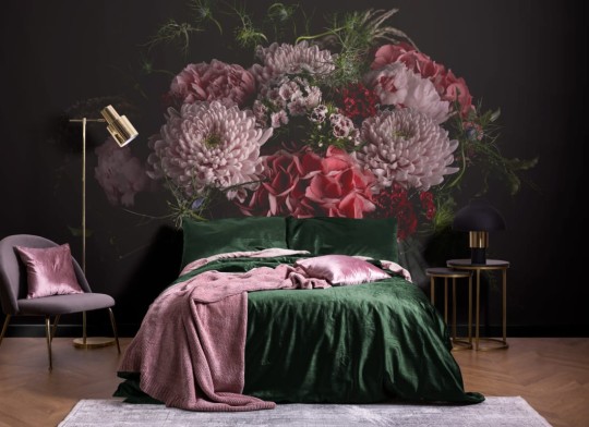 Hovia FL0063PI04W Aria - mural w bukiet kwiatów