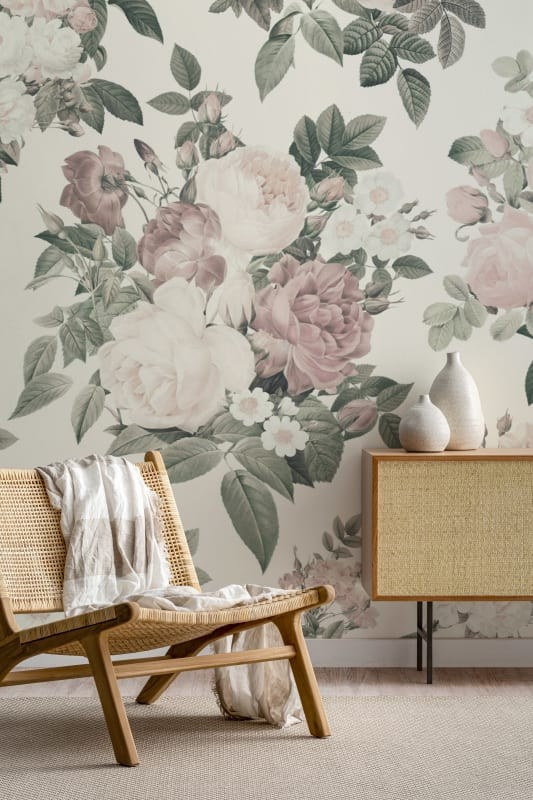 Hovia FL5025NE04W Giverny - mural w kwiaty