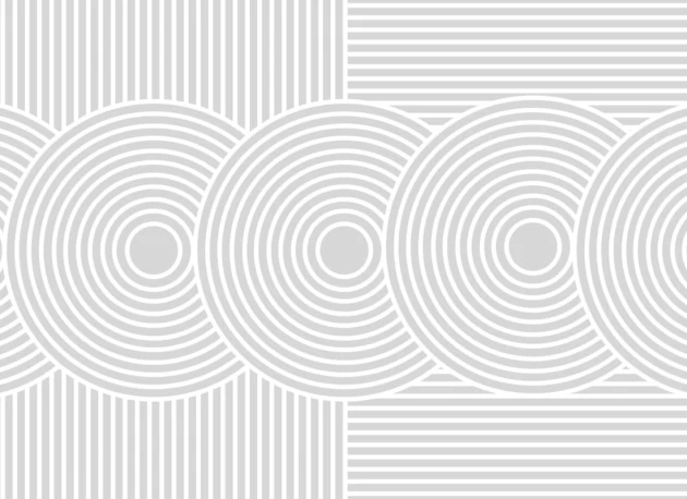Hovia GE0124GE03W Satori Grey - mural w geometryczny wzór liniowy