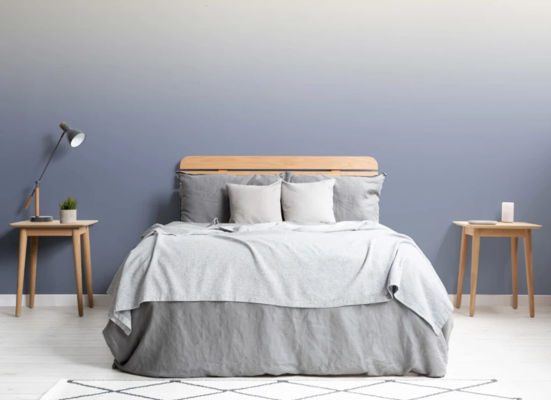 Hovia OM0047BU01W Vast - mural z efektem ombre