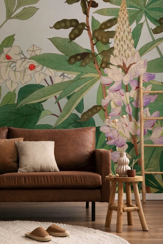 Hovia FL0225GR07W Lupin - mural w abstrakcyjny wzór