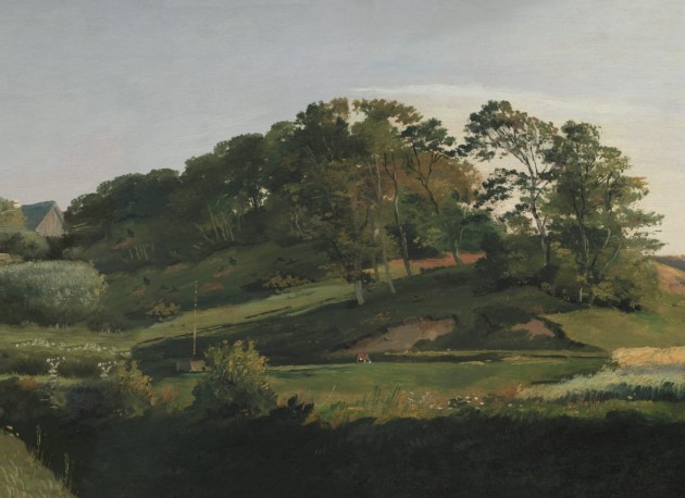 Hovia FO0373GR04W Sørupvang Hills Classic - mural w krajobraz duńskich wzgórz