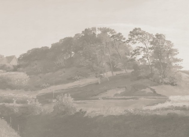 Hovia FO0374NE04W Sørupvang Hills Neutral - mural w krajobraz duńskich wzgórz