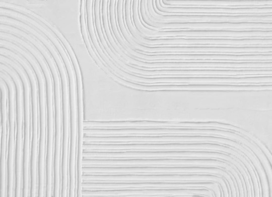 Hovia AB0428WH04W Carve Neutral - mural w organiczne rzeźbione linie