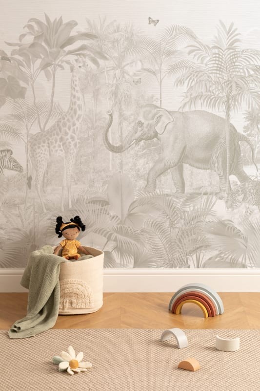 Hovia AN0530NE04W Sumatra Neutral - mural w egzotyczne zwierzęta i rośliny