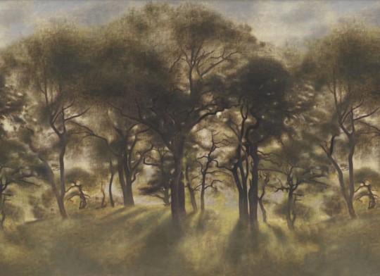 Hovia FO0509GR07W Smokey Forest Classic - mural w leśny pejzaż