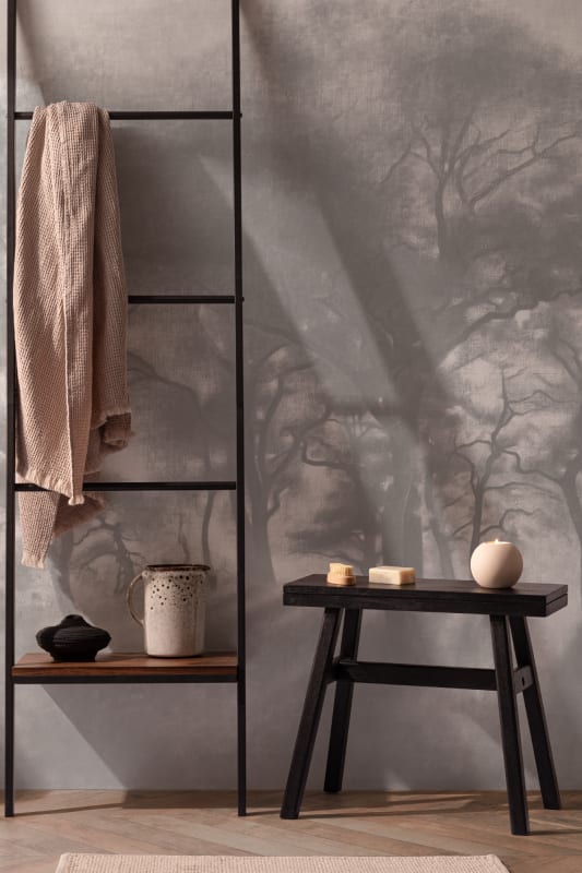Hovia FO0511GE07W Smokey Forest Grey - mural w leśny pejzaż