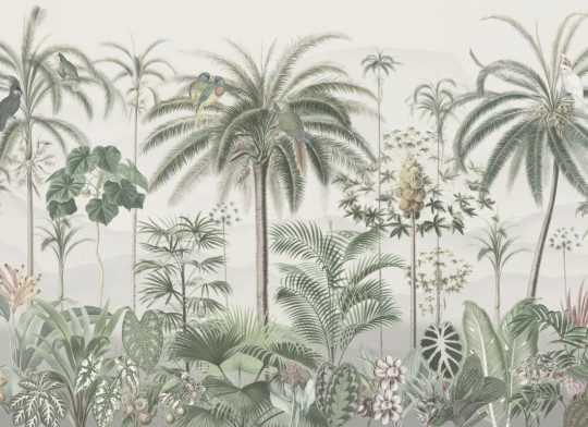 Hovia TR0621GR04W Aviary Tropics Classic - mural w tropikalny krajobraz