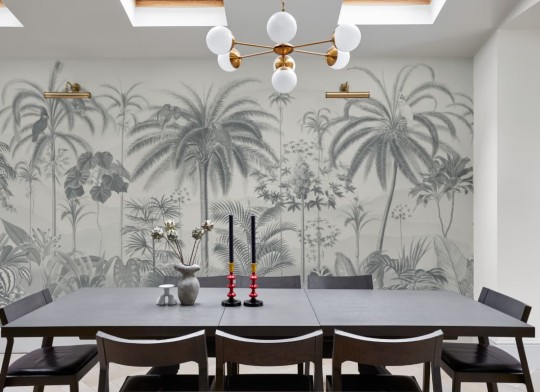 Hovia TR0622BU04W Aviary Tropics Blue - mural w tropikalny krajobraz