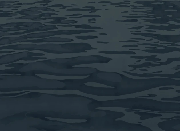 Hovia WA0465BU04W Ripple Navy - mural w taflę wody