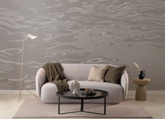 Hovia WA0468NE04W Glisten Neutral - mural w taflę wody