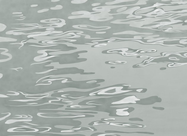 Hovia WA0470GR04W Glisten Green - mural w taflę wody