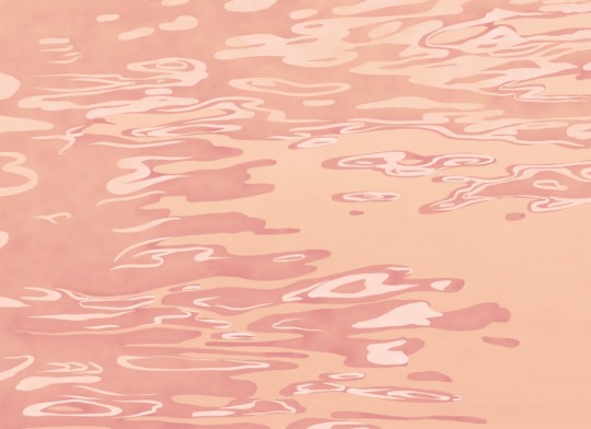 Hovia WA0471PI04W Glisten Peach - mural w taflę wody