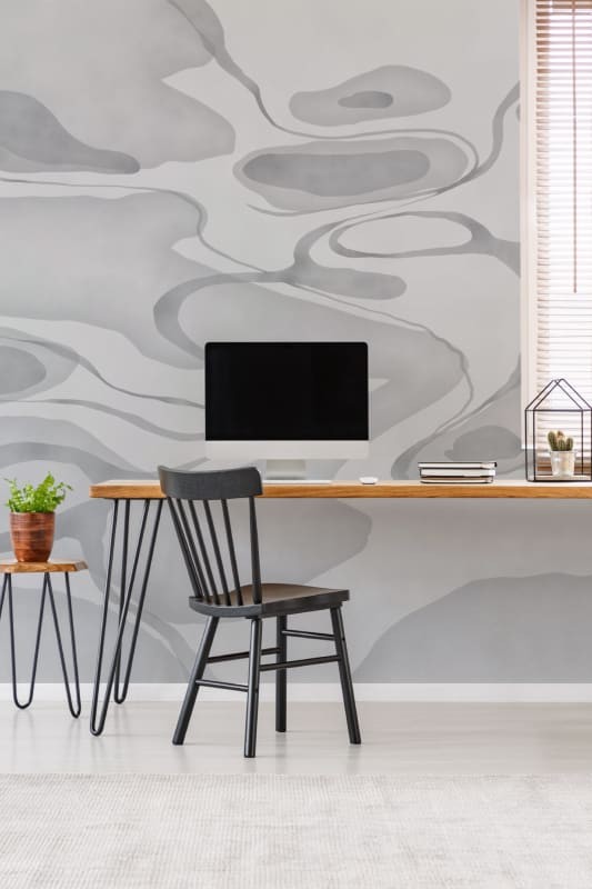 Hovia WA0472GE04W Glimmer Grey - mural w taflę wody