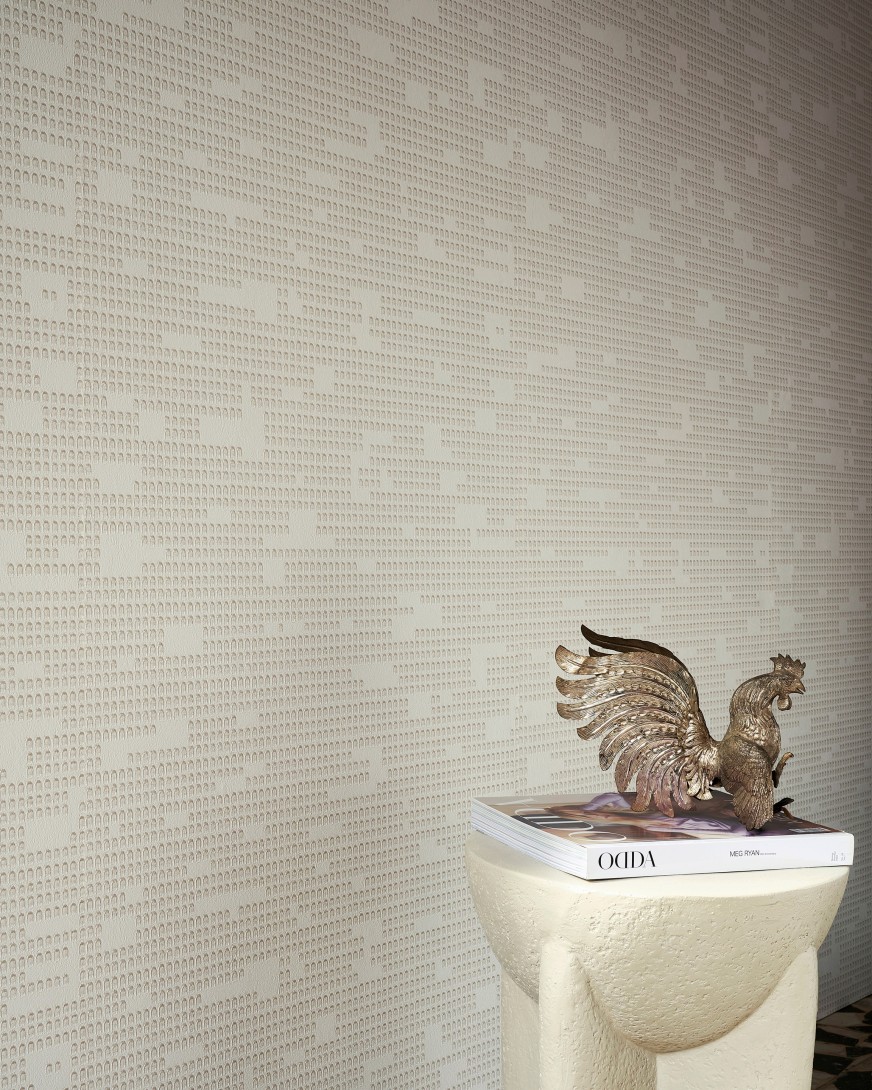 Wall&Deco 25210EWC Essential Fossil – tapeta trójwymiarowa oparta na pikselu