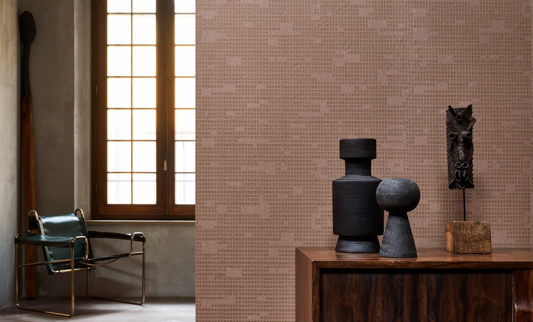 Wall&Deco 25230EWC Essential Fossil – tapeta trójwymiarowa oparta na pikselu