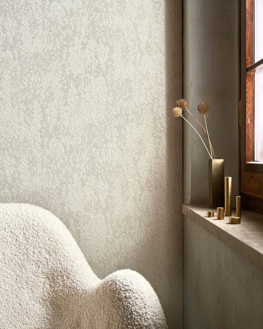 Wall&Deco 25330EWC Essential Mose – tapeta wytłaczana imitująca mech