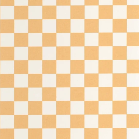 Caselio 106742000 Line Up Checks Jaune Soleil – tapeta w kratkę