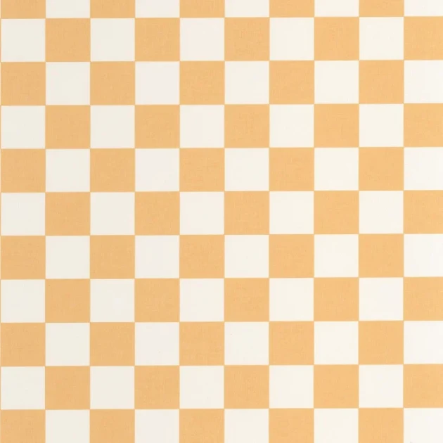 Caselio 106742000 Line Up Checks Jaune Soleil – tapeta w kratkę